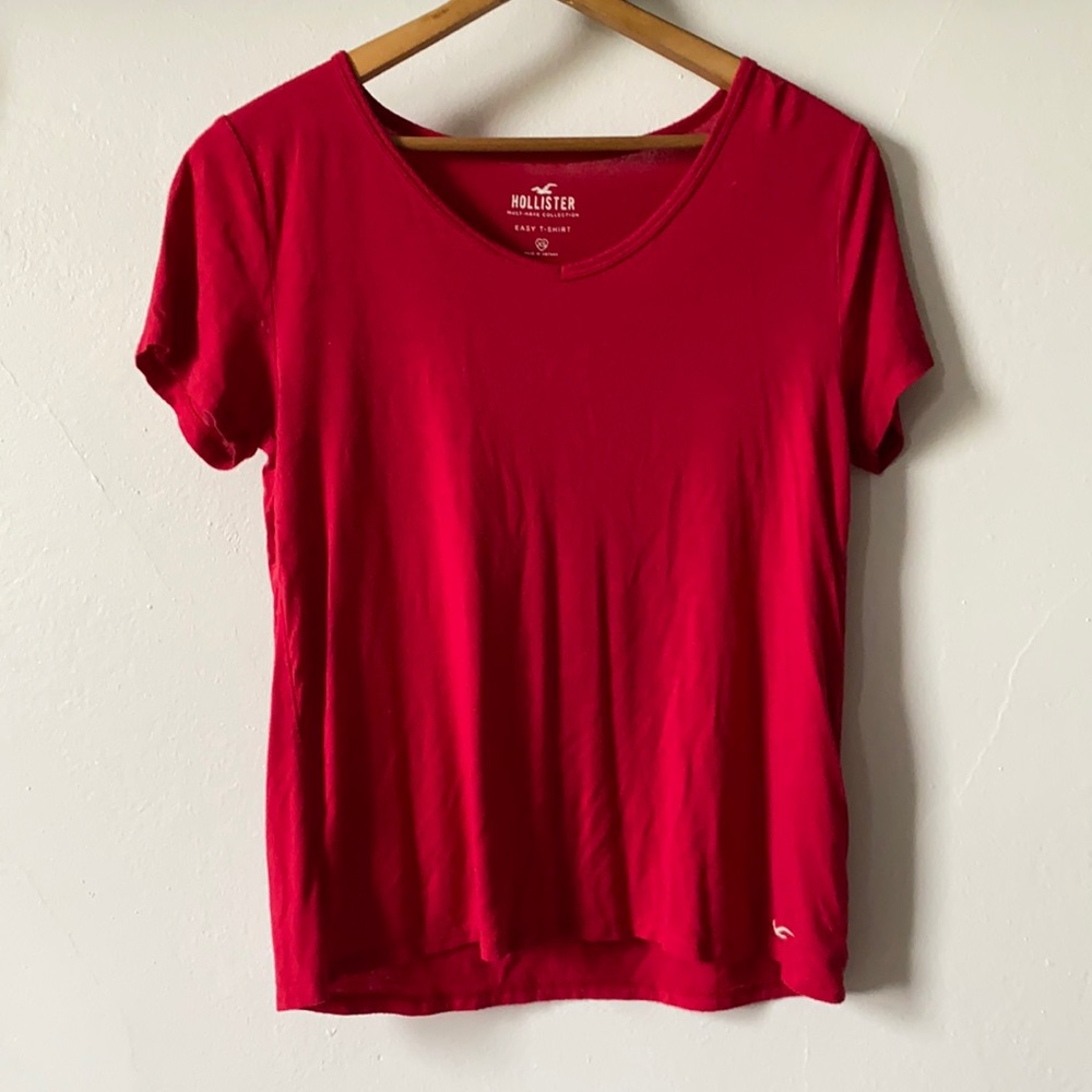 Hollister Easy T-Shirt Red